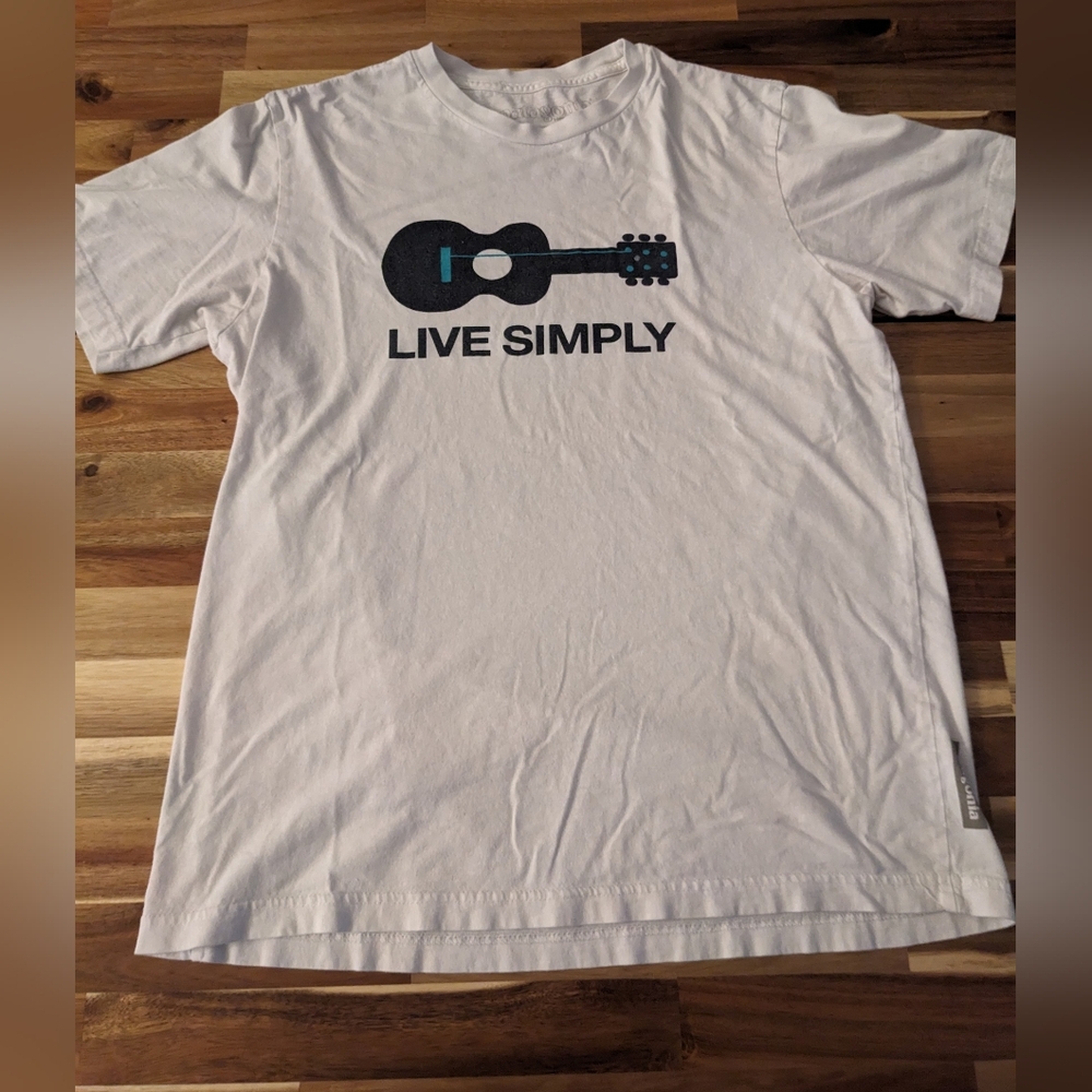 Patagonia white graphic tee